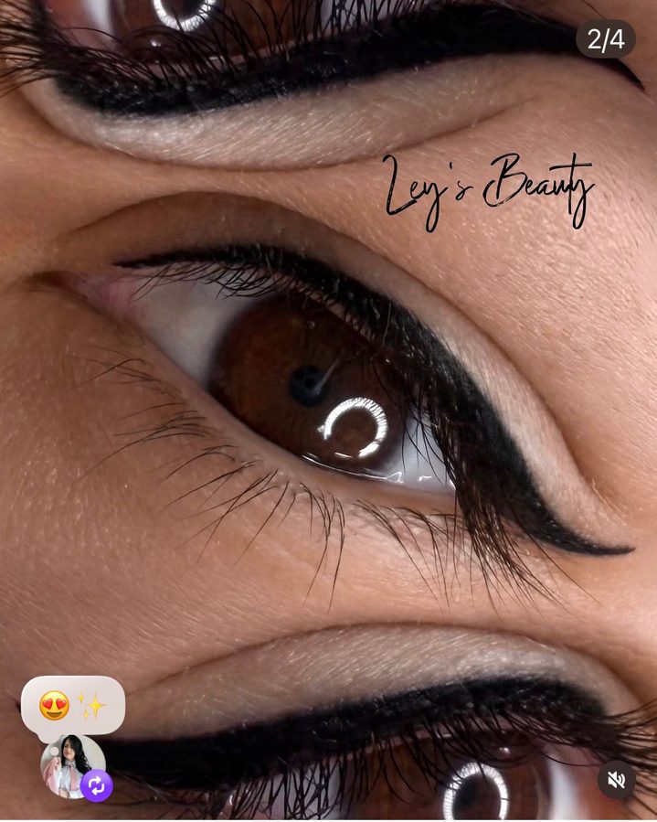 Delineado de ojos — Ley's Beauty
