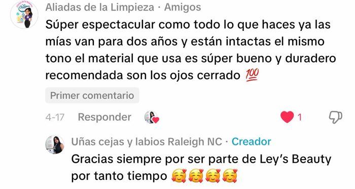 Testimonio real de clienta — Ley's Beauty